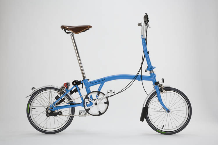 brompton arctic blue