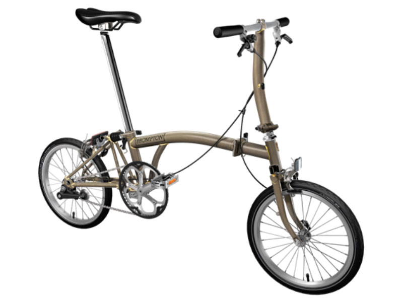 CYCLETECH-IKD : 2016 S1E BROMPTON Matt Raw Lacquer