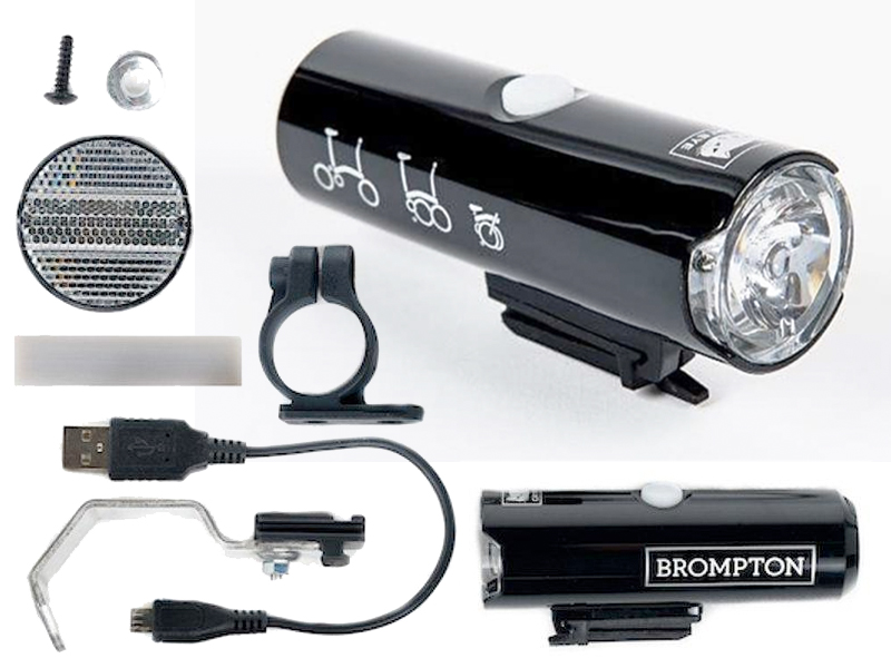 CYCLETECH-IKD : BROMPTON Front Lamp Cateye VOLT400XC Set