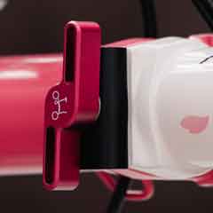 BROMPTON&nbsp;Aluminium&nbsp;Hinge&nbsp;Clamp&nbsp;Red