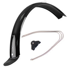 BROMPTON&nbsp;Superlight&nbsp;Advance&nbsp;Rear&nbsp;Mudguard&nbsp;Set&nbsp;Without&nbsp;A&nbsp;Rear&nbsp;Rack