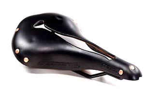 CYCLETECH-IKD : Selle An-Atomica Titanico Saddle Leather Laminated