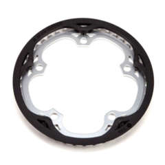 BROMPTON 44T Chainring/Guard assy for Spidercrank